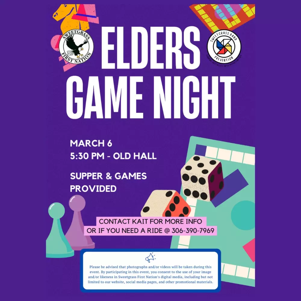 Sweetgrass Elders Game Night