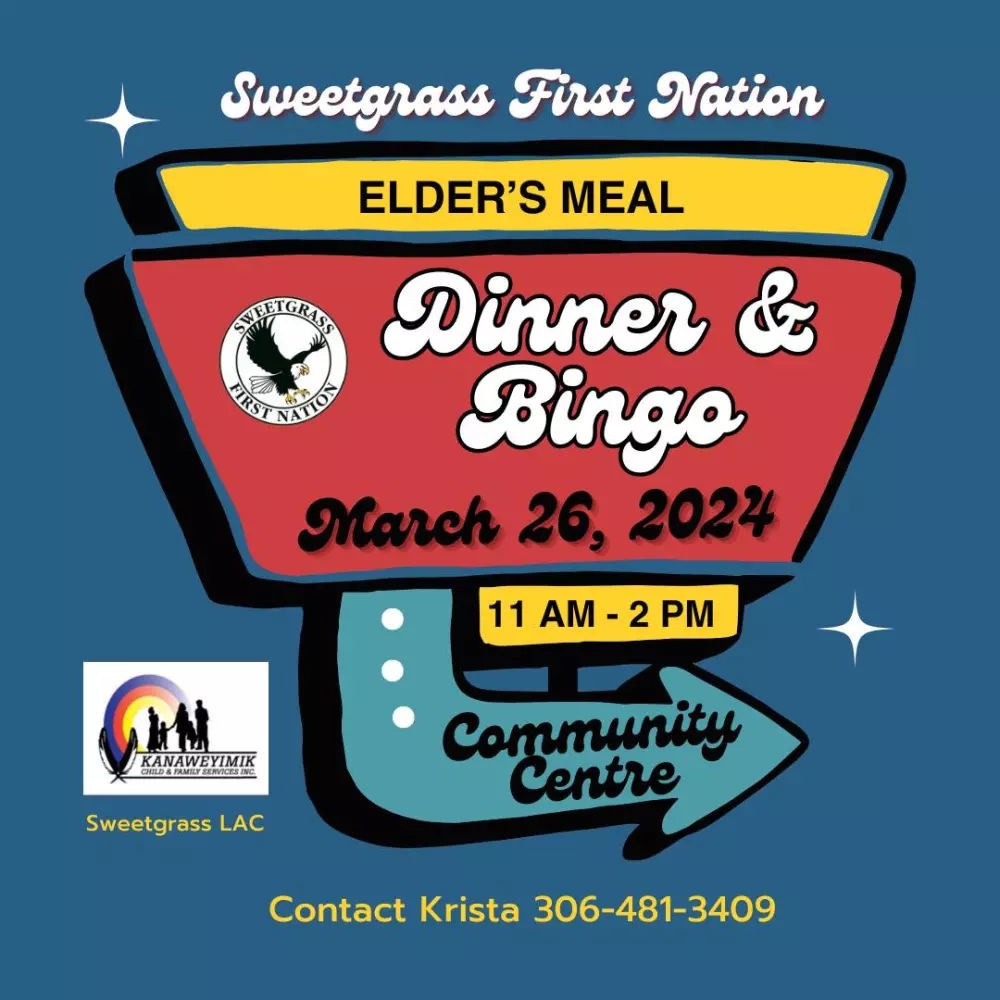 Sweetgrass Elders Dinner & Bingo