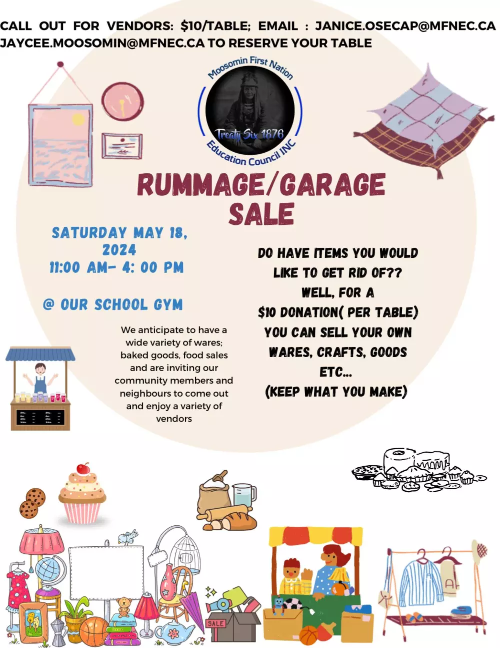 Moosomin Rummage/Garage Sale