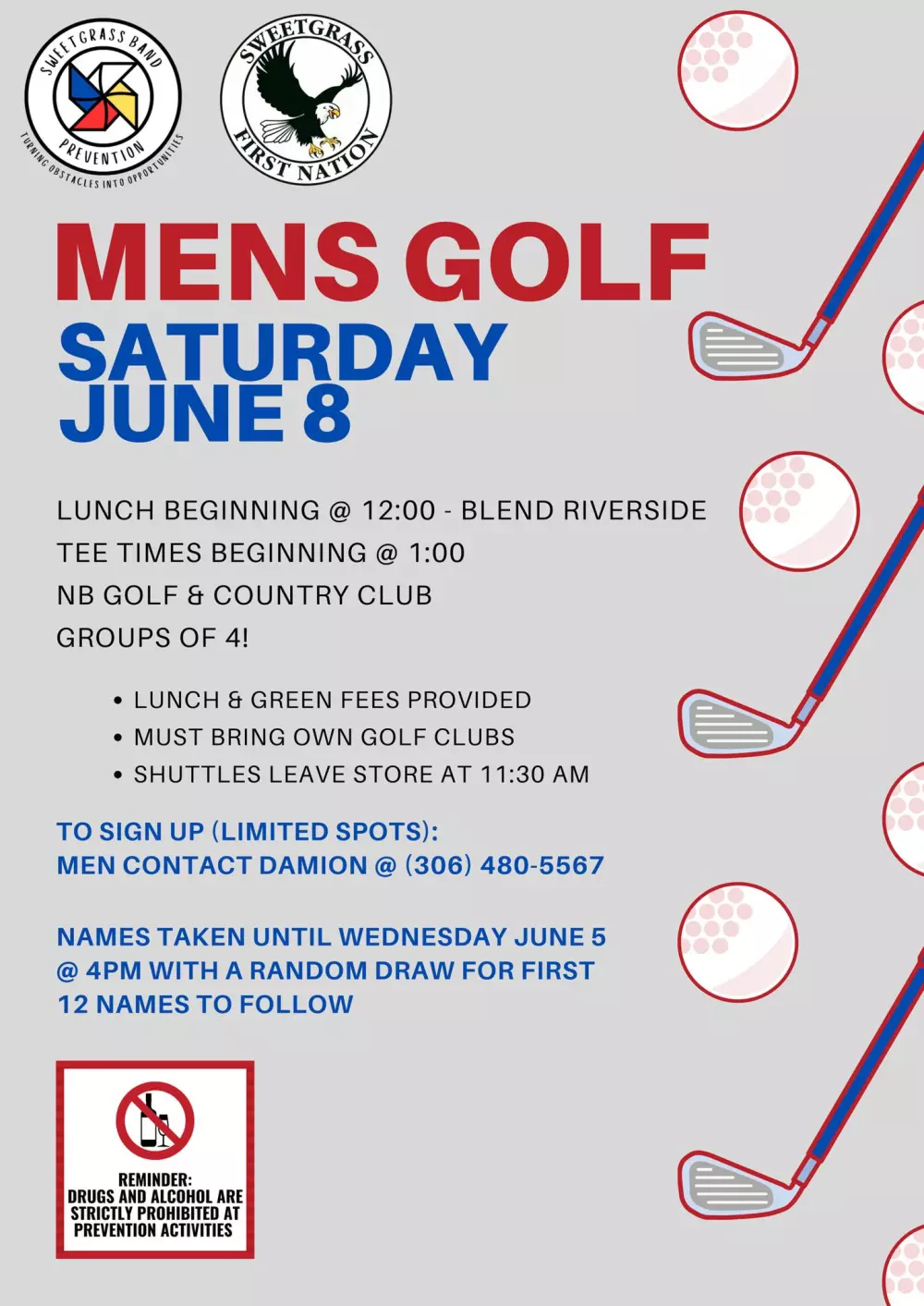 Sweetgrass Mens Golf