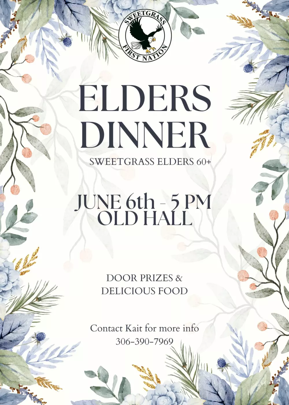 Sweetgrass Elders Dinner