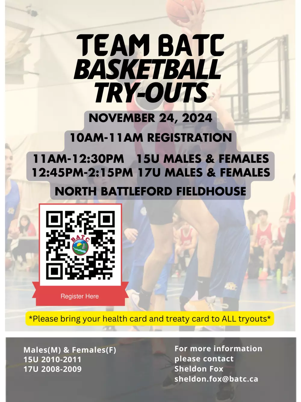 BATC Basketball Tryouts