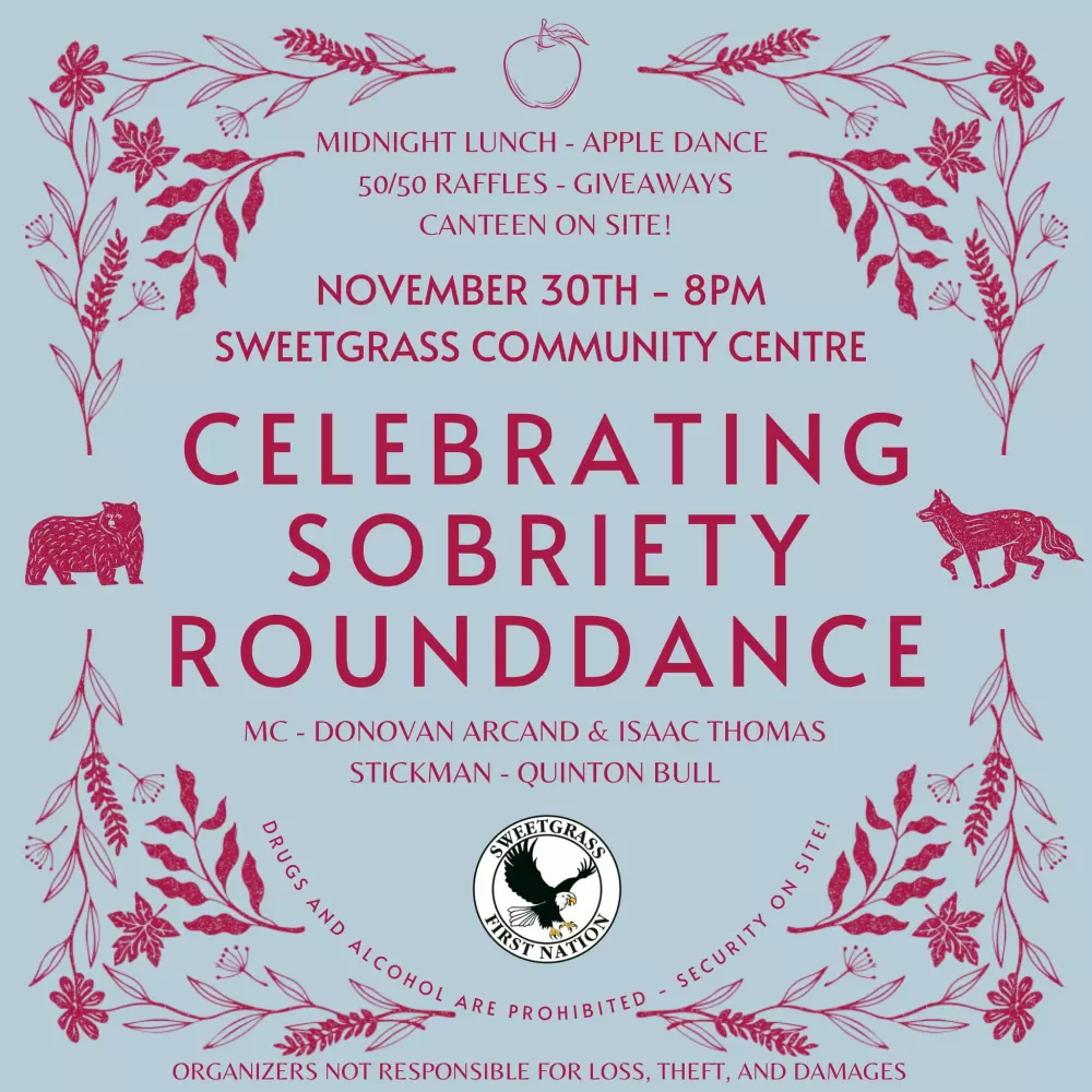 Sweetgrass Celebrating Sobriety Rounddance