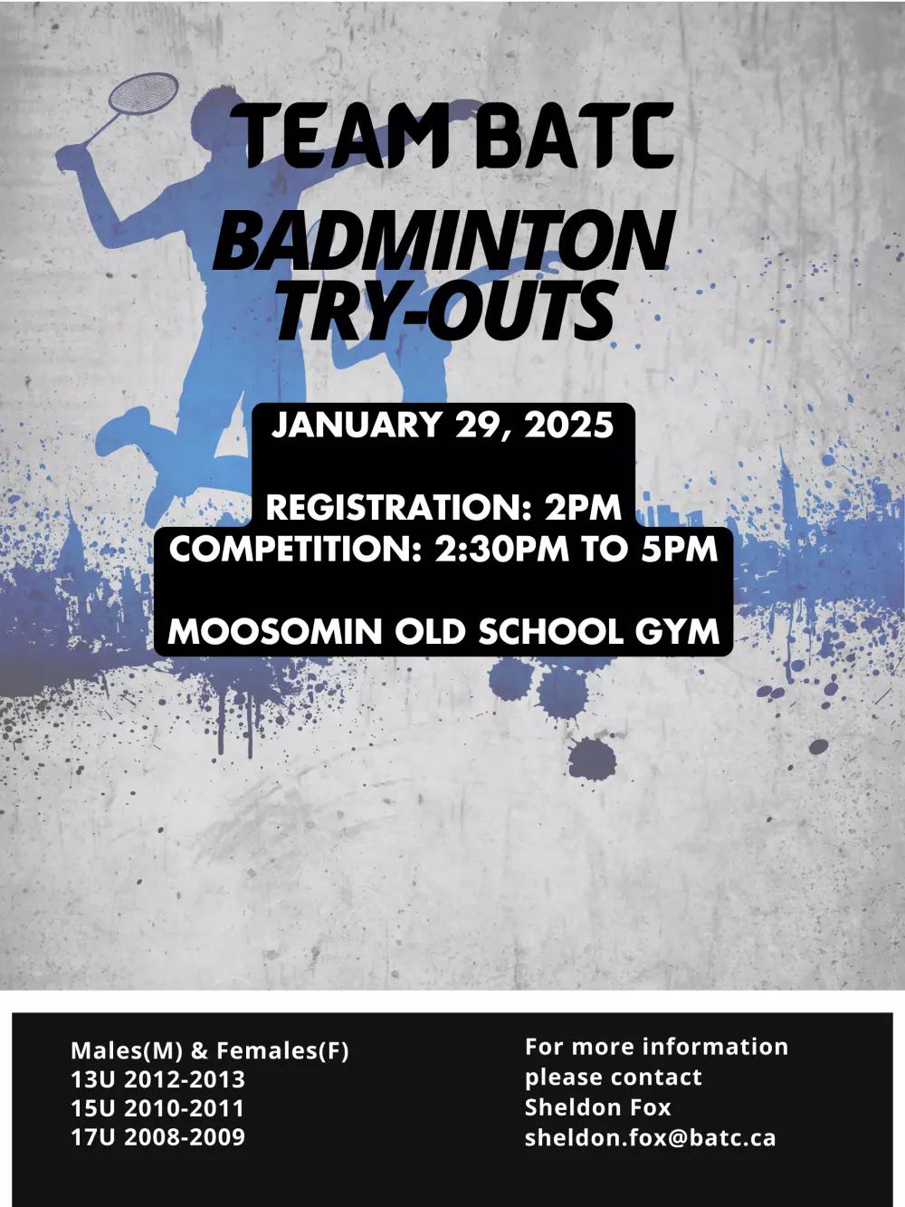 Badminton Tryouts