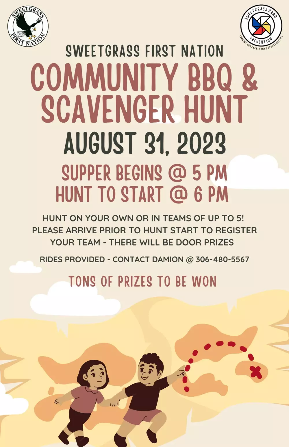 Sweetgrass Community BBQ & Scavenger Hunt