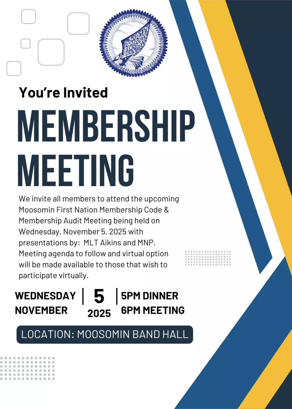 Moosomin Membership Meeting