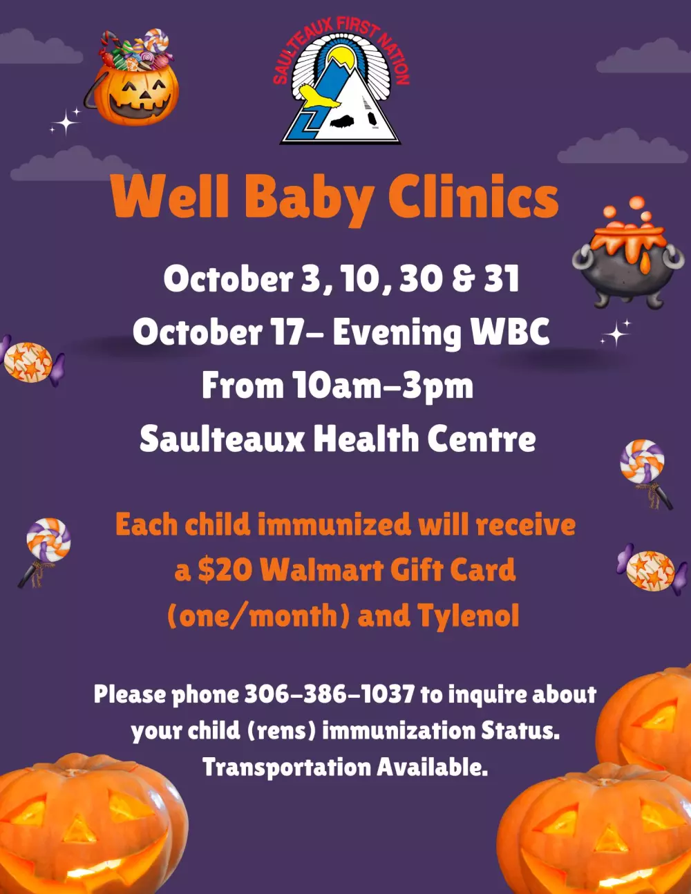 Saulteaux Well Baby Clinics