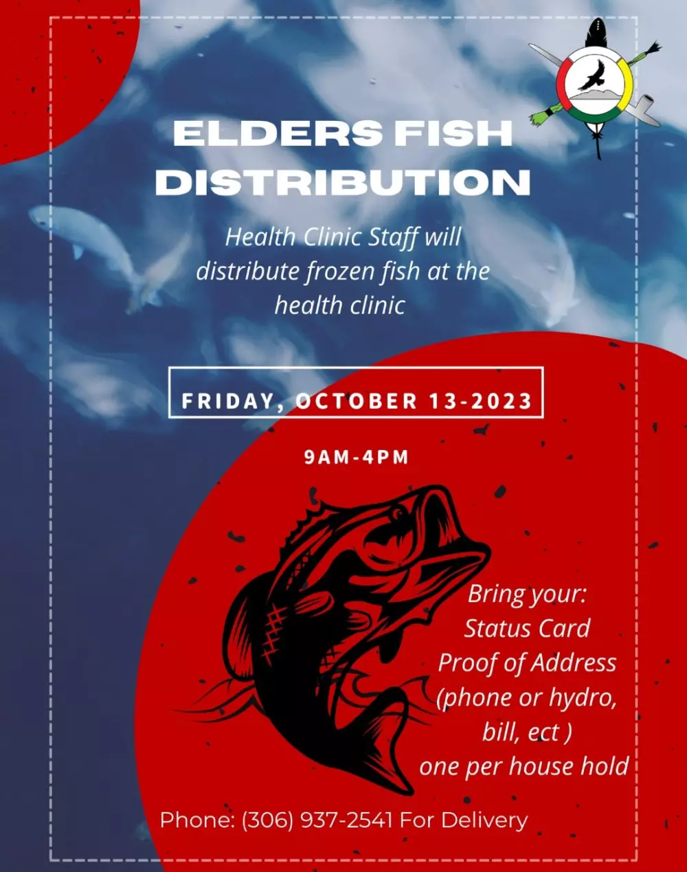 Red Pheasant Elders Fish Distribution