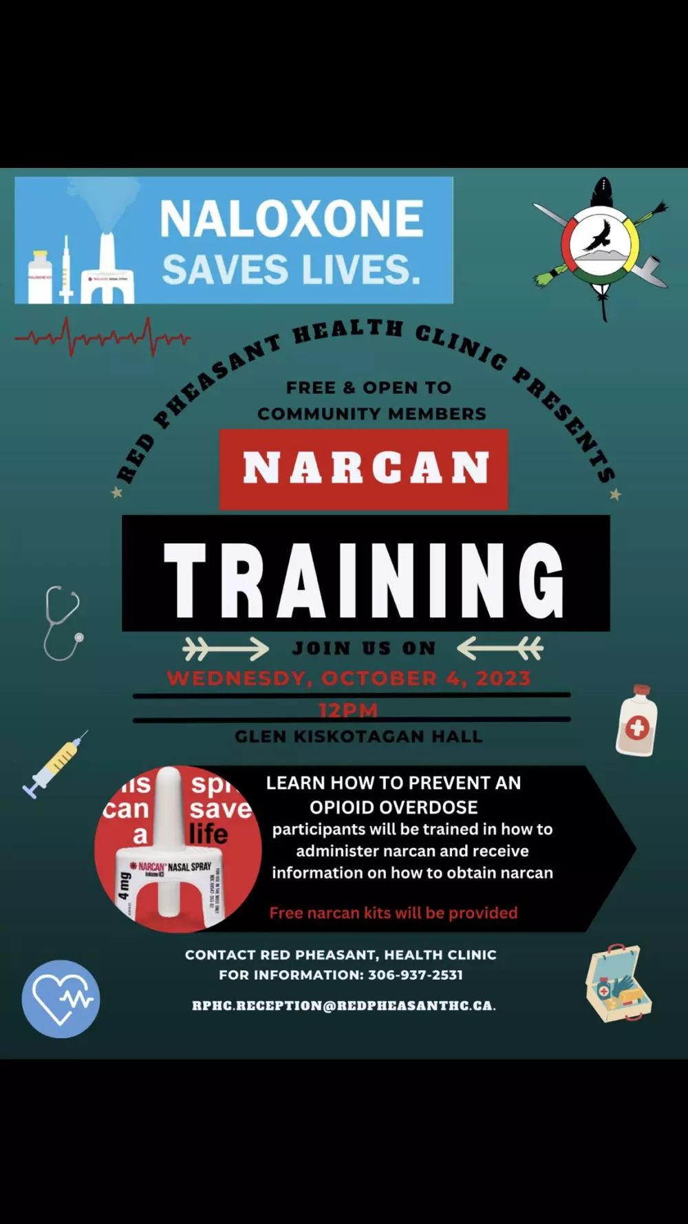 Red Pheasant Narcan Training