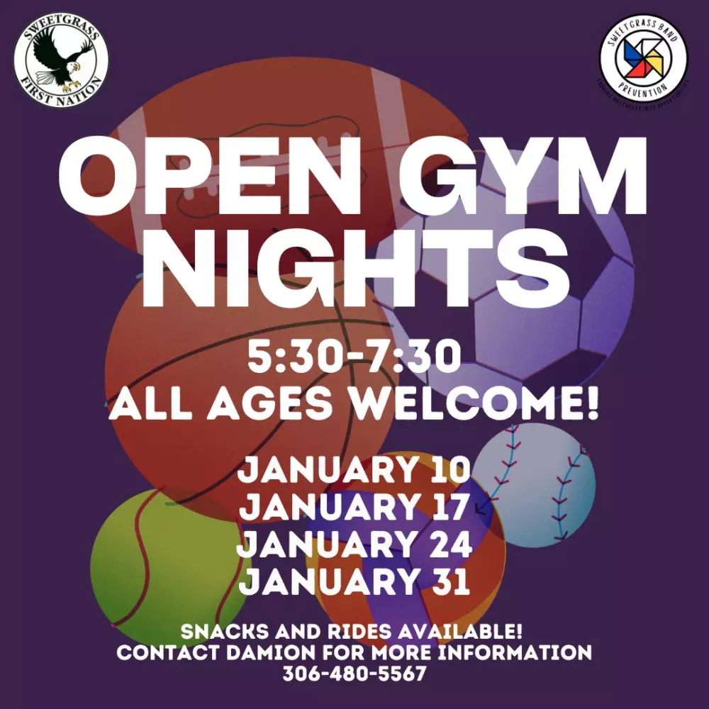 Sweetgrass Open Gym Night