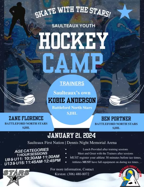 Saulteaux Youth Hockey Camp