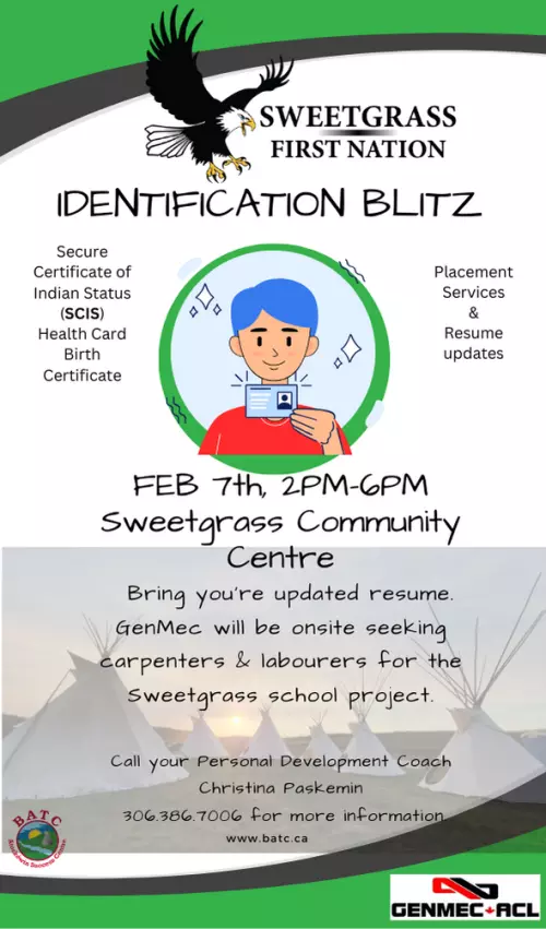 Sweetgrass ID Blitz