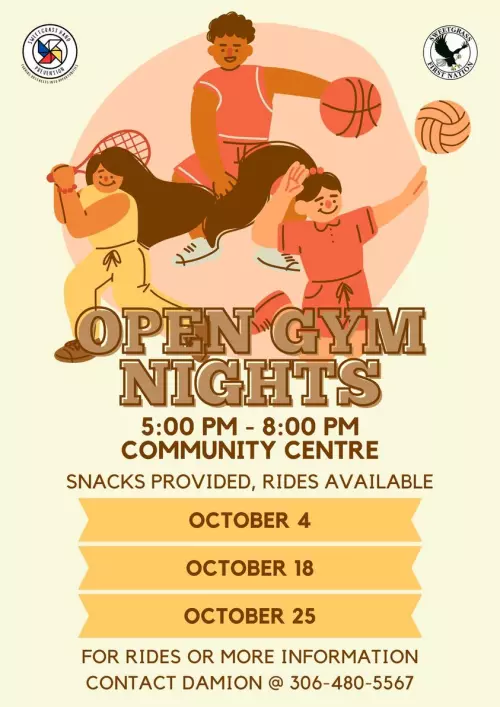 Sweetgrass Open Gym Night