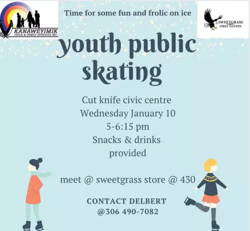 Sweetgrass Youth Public Skating